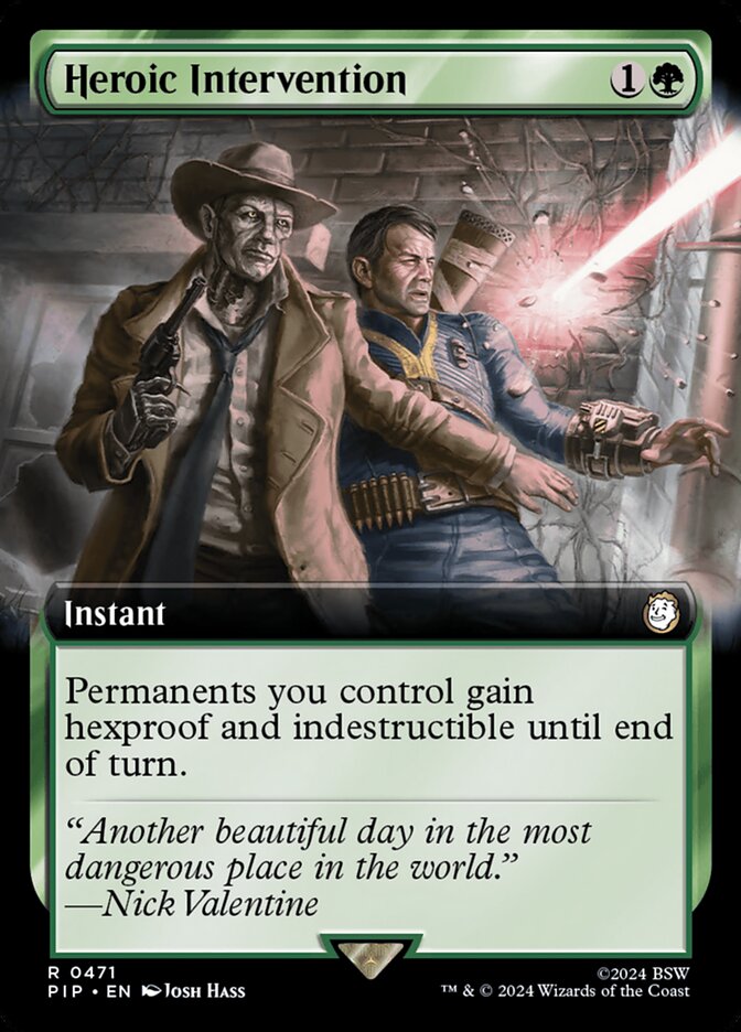 Heroic Intervention (Universes Beyond: Fallout)  | Good Games North