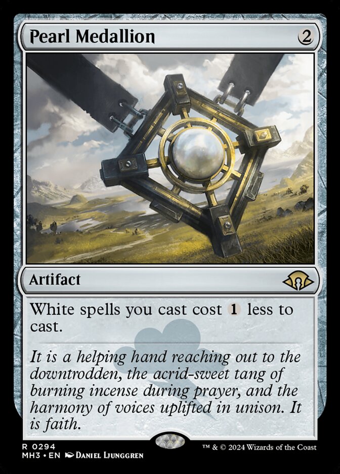 Pearl Medallion (Modern Horizons 3)  - Foil | Good Games North