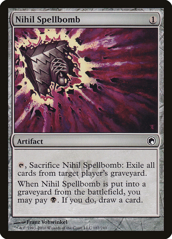 Nihil Spellbomb 187 (Scars of Mirrodin)  | Good Games North