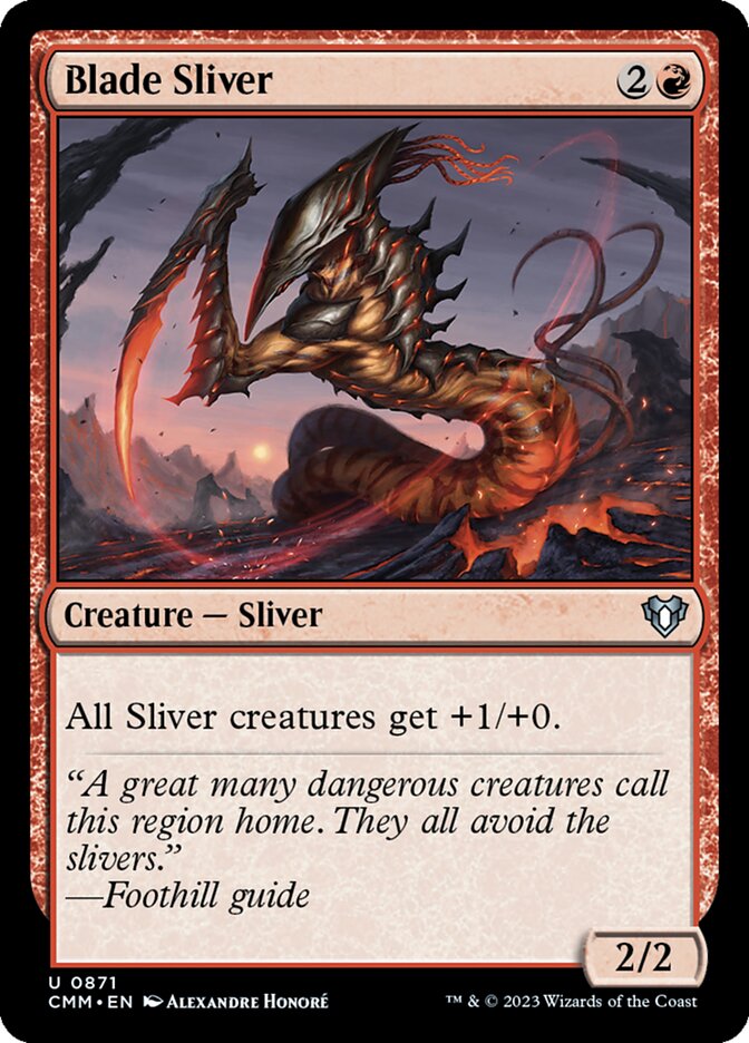 Blade Sliver (Commander Masters)  | Good Games North