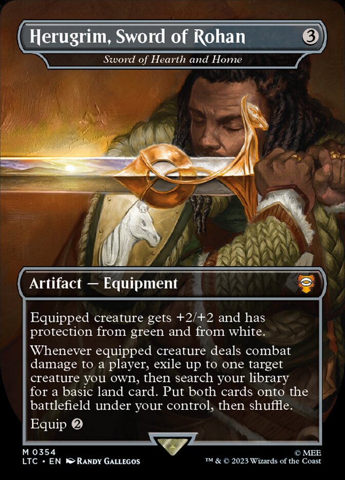 Sword of Hearth and Home (Commander: The Lord of the Rings: Tales of Middle-earth)  | Good Games North