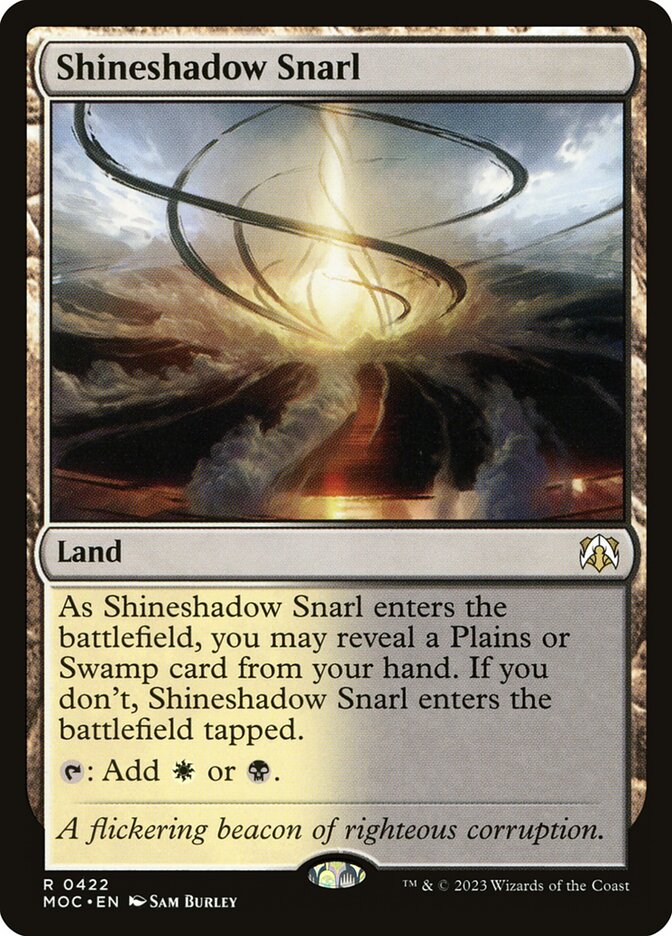 Shineshadow Snarl 422/444 (Commander: March of the Machine)  | Good Games North