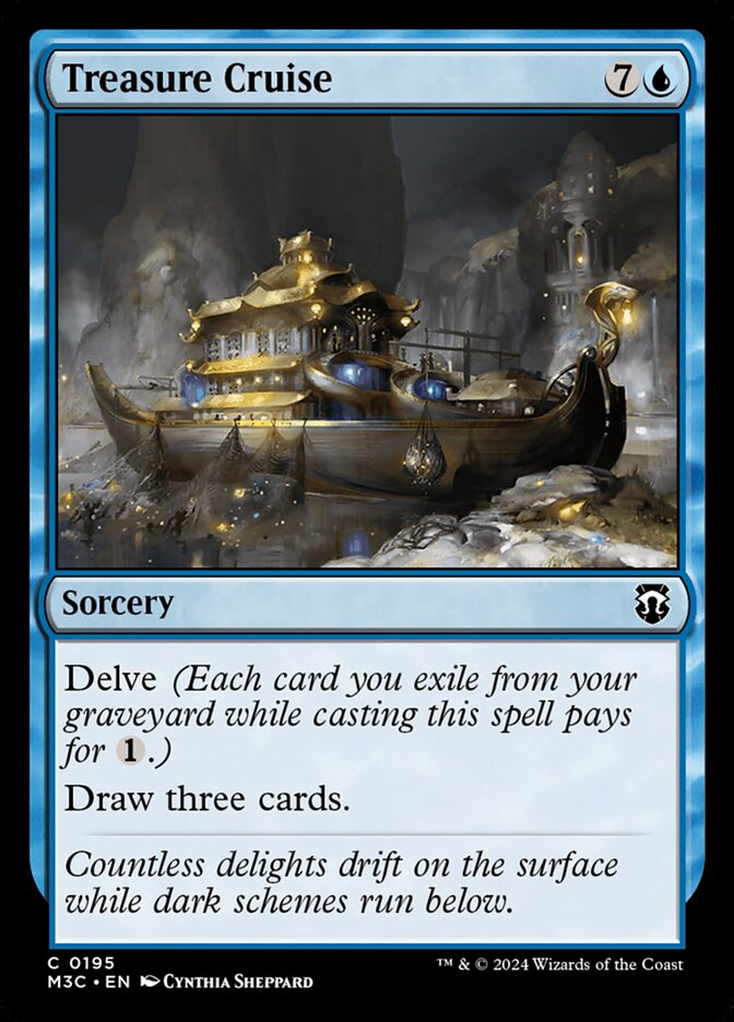 Treasure Cruise (Commander: Modern Horizons 3)  | Good Games North