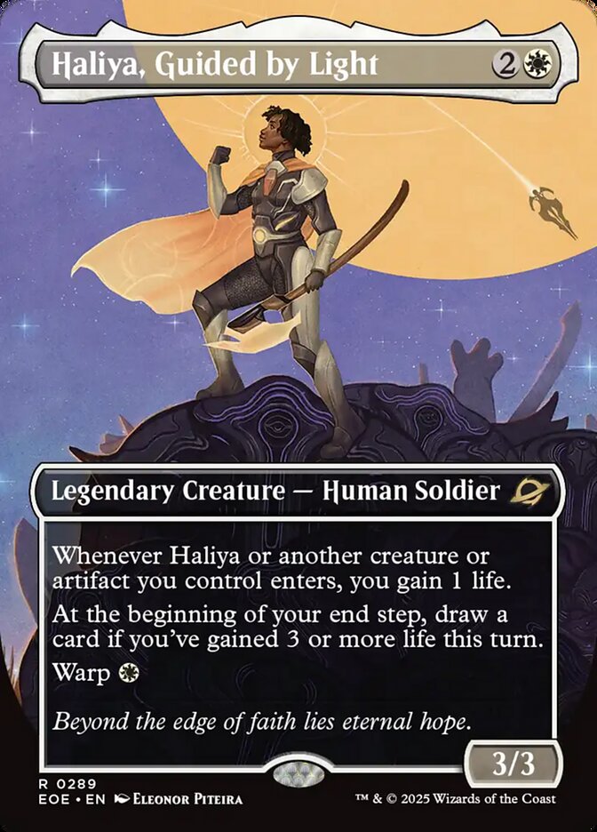 Haliya, Guided by Light (Edge of Eternities)  - Foil | Good Games North