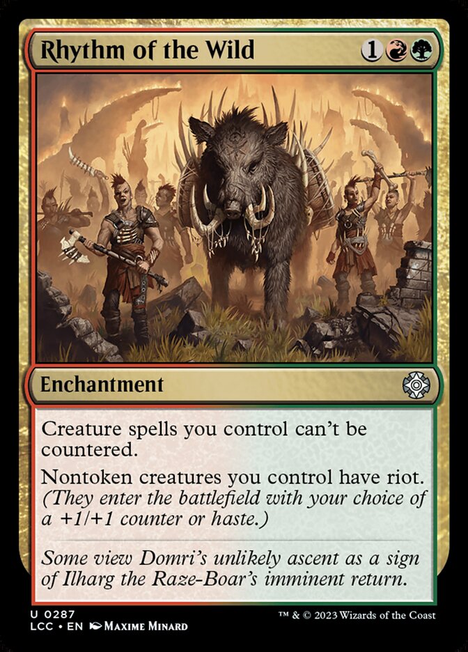 Rhythm of the Wild 287/370 (Commander: The Lost Caverns of Ixalan)  | Good Games North