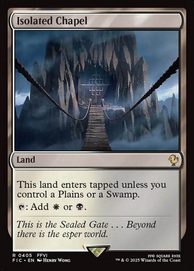Isolated Chapel 405/100 (Commander: FINAL FANTASY)  | Good Games North