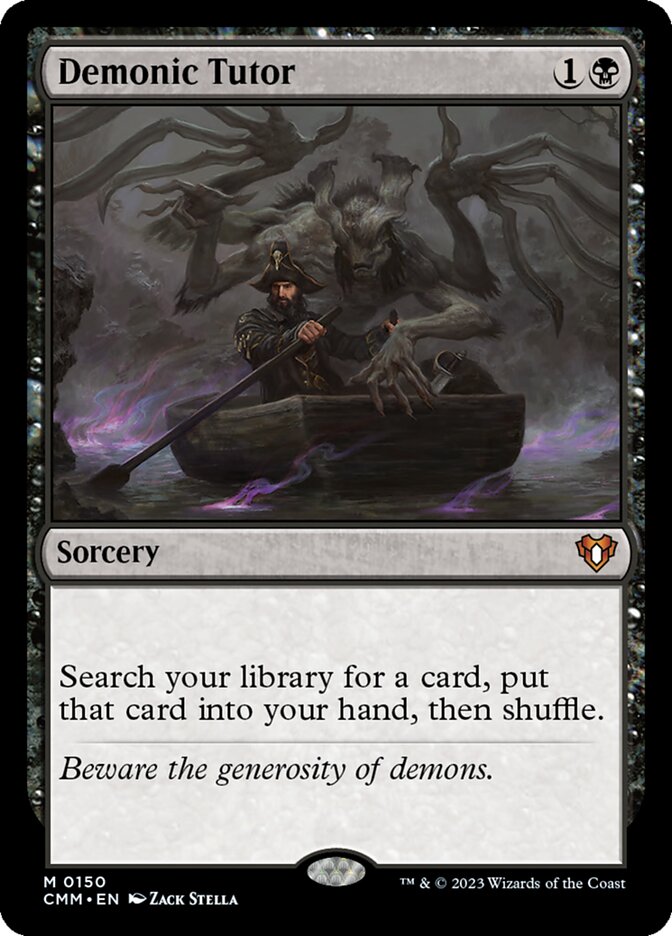 Demonic Tutor (Commander Masters)  | Good Games North
