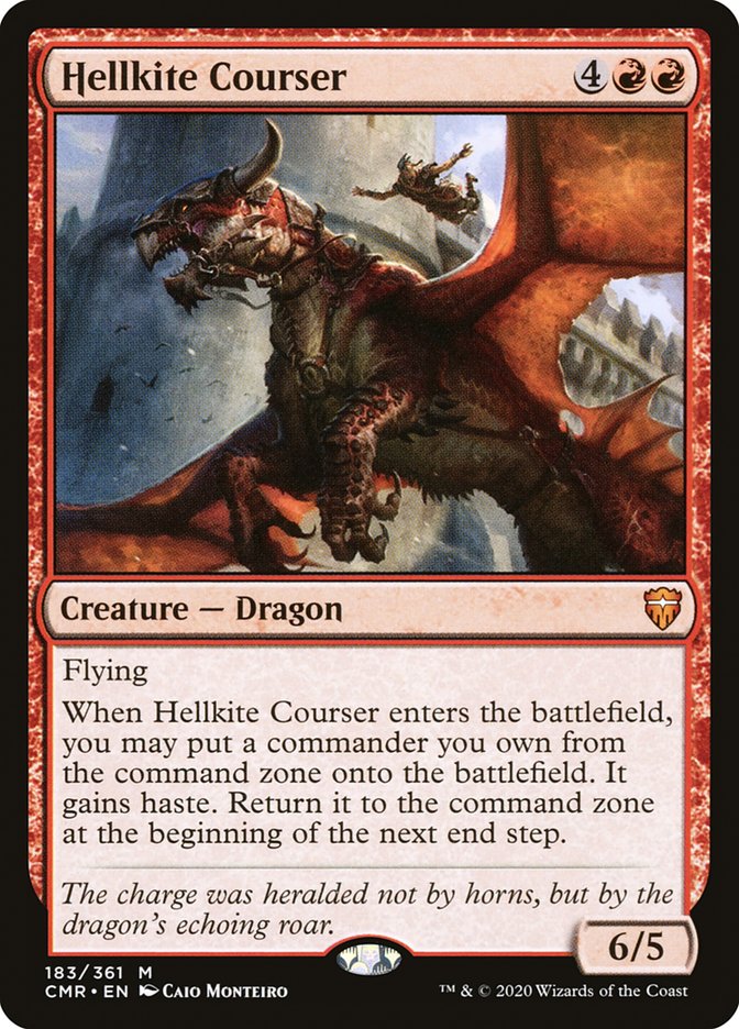 Hellkite Courser (Commander Legends)  - Foil | Good Games North