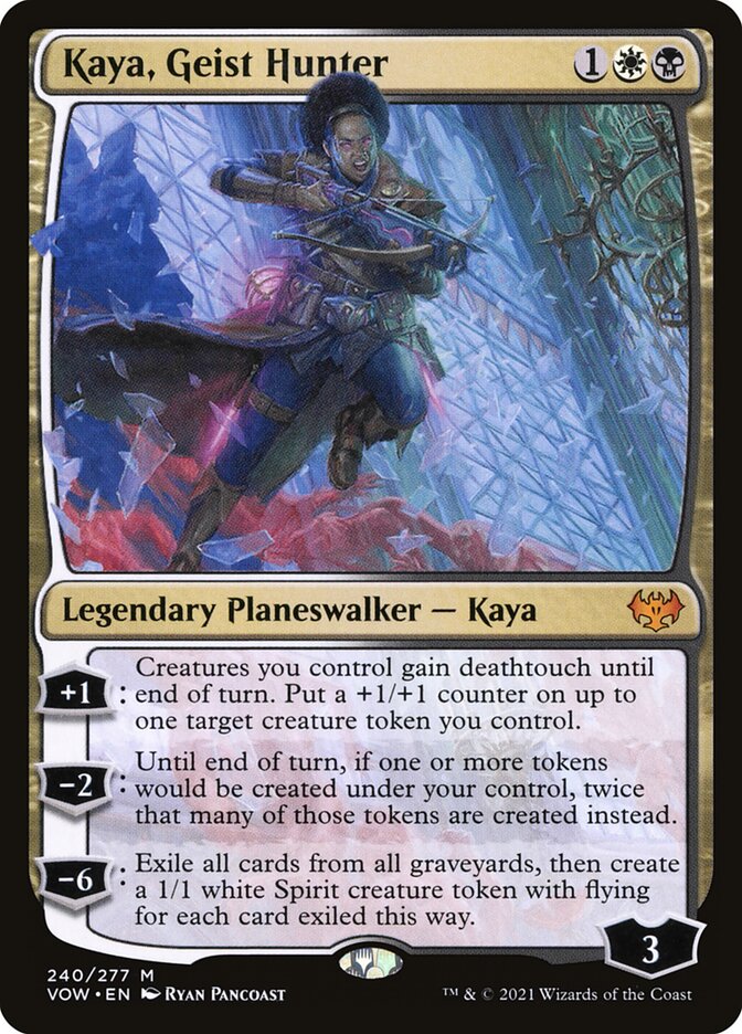 Kaya, Geist Hunter 240/277 (Innistrad: Crimson Vow)  - Foil | Good Games North