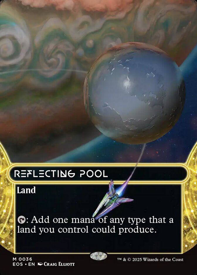 Reflecting Pool 0036 Borderless 36 (Edge of Eternities: Stellar Sights)  - Borderless | Good Games North