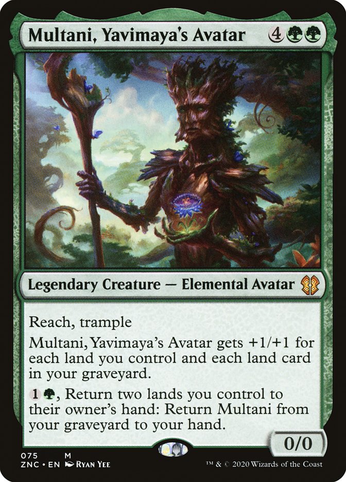 Multani, Yavimaya's Avatar (Commander: Zendikar Rising)  | Good Games North