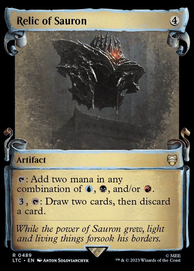 Relic of Sauron 489 (Commander: The Lord of the Rings: Tales of Middle-earth)  | Good Games North