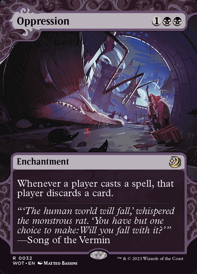 Oppression (Wilds of Eldraine: Enchanting Tales)  | Good Games North