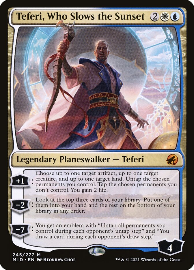 Teferi, Who Slows the Sunset (Innistrad: Midnight Hunt)  | Good Games North