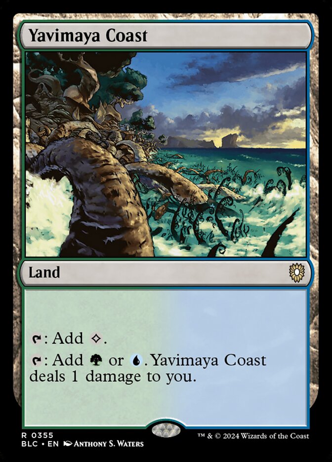 Yavimaya Coast (Commander: Bloomburrow)  | Good Games North