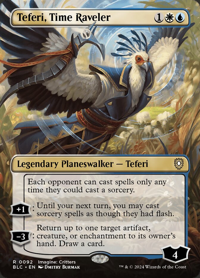 Teferi, Time Raveler 92 (Commander: Bloomburrow)  | Good Games North