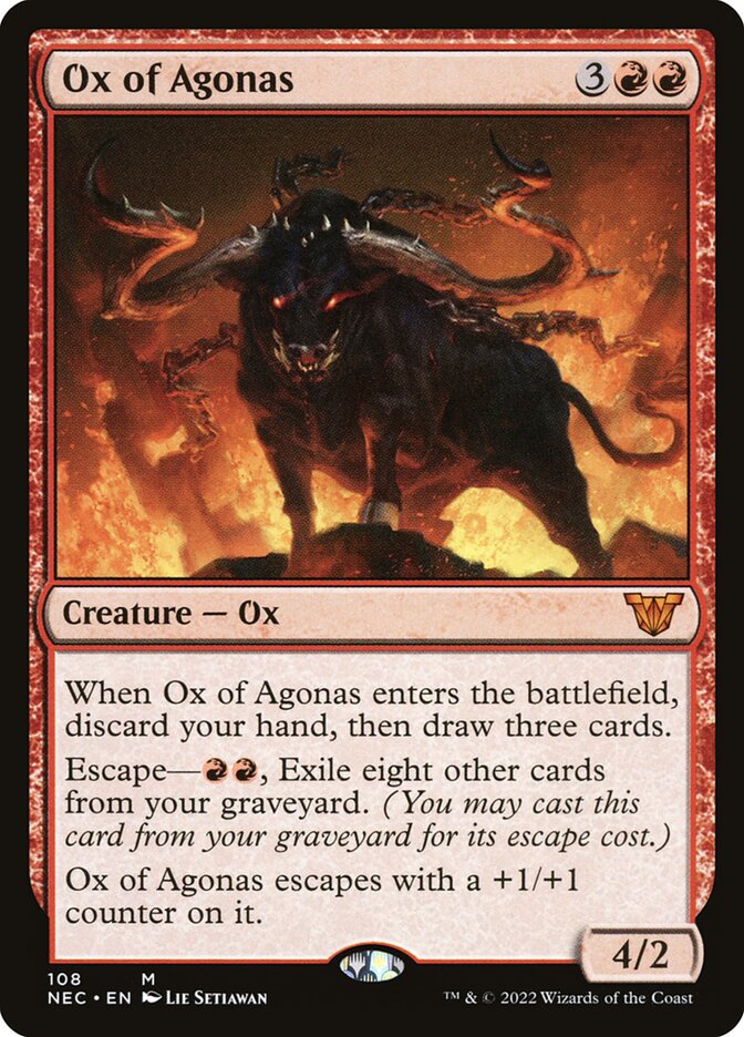 Ox of Agonas (Commander: Kamigawa: Neon Dynasty)  | Good Games North