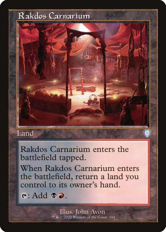 Rakdos Carnarium (Commander: The Brothers' War)  | Good Games North