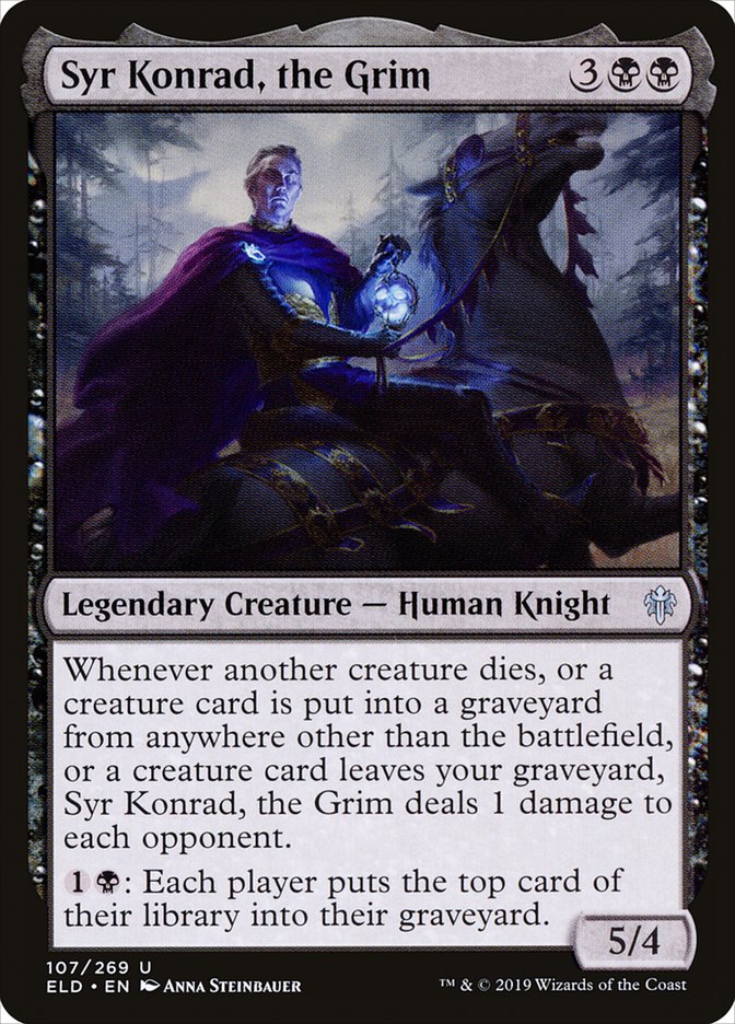 Syr Konrad, the Grim (Throne of Eldraine)  - Foil | Good Games North