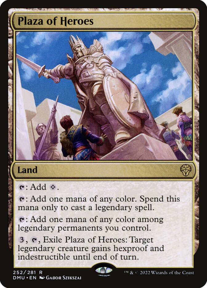 Plaza of Heroes (Dominaria United)  - Foil | Good Games North
