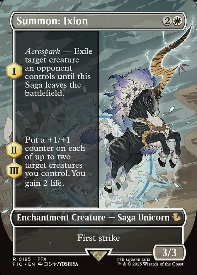 Summon: Ixion (Commander: FINAL FANTASY)  - Foil | Good Games North