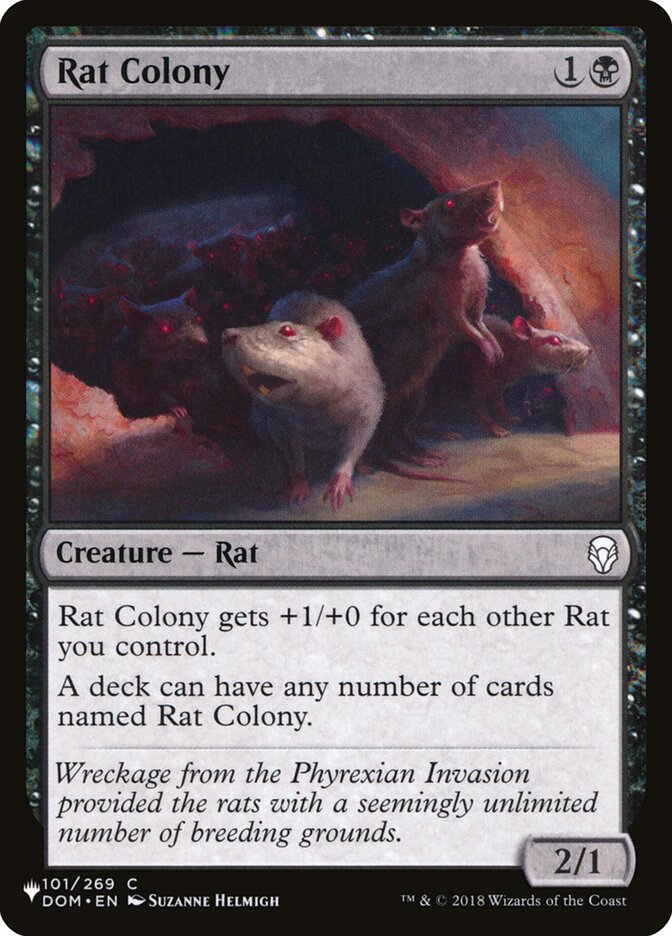 Rat Colony 101/269 (The List Reprints)  | Good Games North