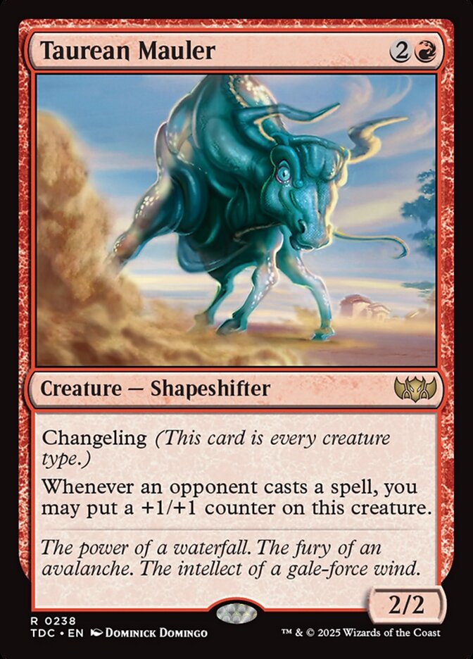 Taurean Mauler (Commander: Tarkir: Dragonstorm)  | Good Games North