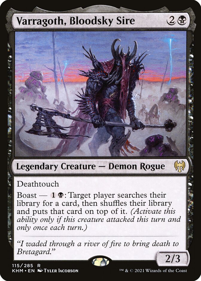 Varragoth, Bloodsky Sire (Kaldheim)  - Foil | Good Games North