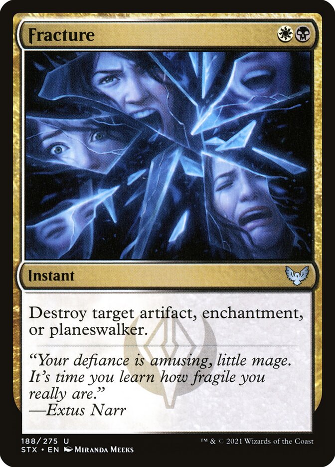 Fracture (Strixhaven: School of Mages)  - Foil | Good Games North