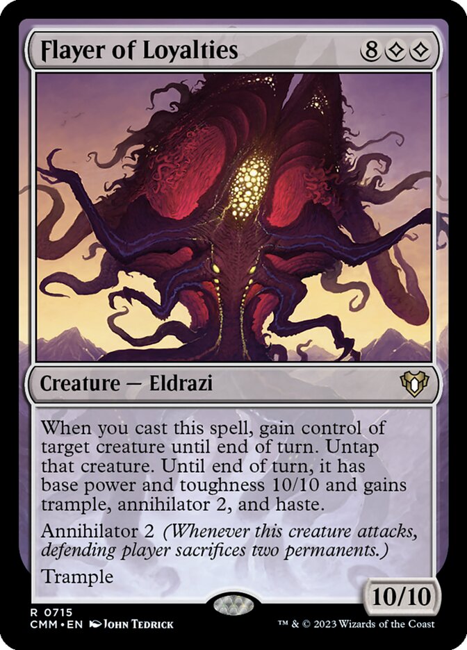 Flayer of Loyalties 715/451 (Commander Masters)  | Good Games North