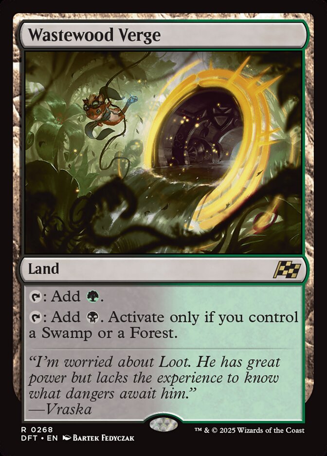 Wastewood Verge (Aetherdrift)  - Foil | Good Games North