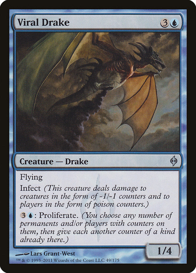 Viral Drake 49/175 (New Phyrexia)  - Foil | Good Games North
