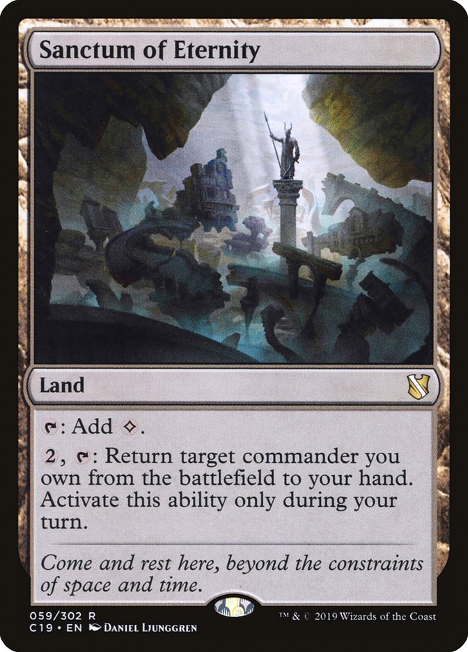 Sanctum of Eternity (Commander 2019)  | Good Games North