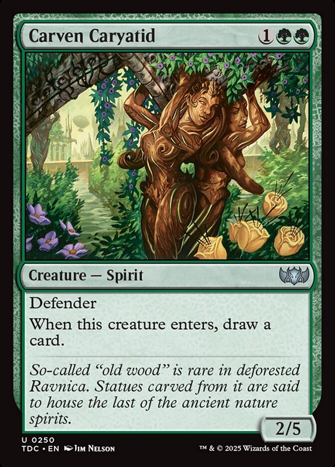 Carven Caryatid (Commander: Tarkir: Dragonstorm)  | Good Games North