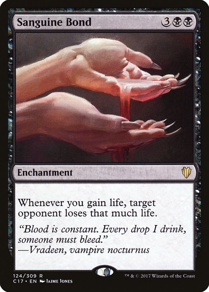 Sanguine Bond 124/309 (Commander 2017)  | Good Games North