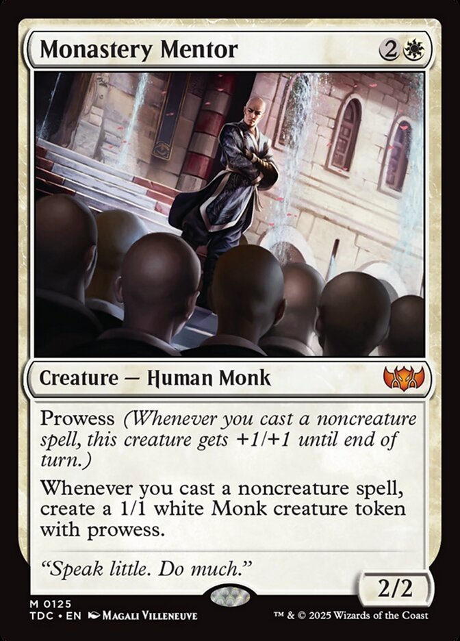Monastery Mentor (Commander: Tarkir: Dragonstorm)  | Good Games North