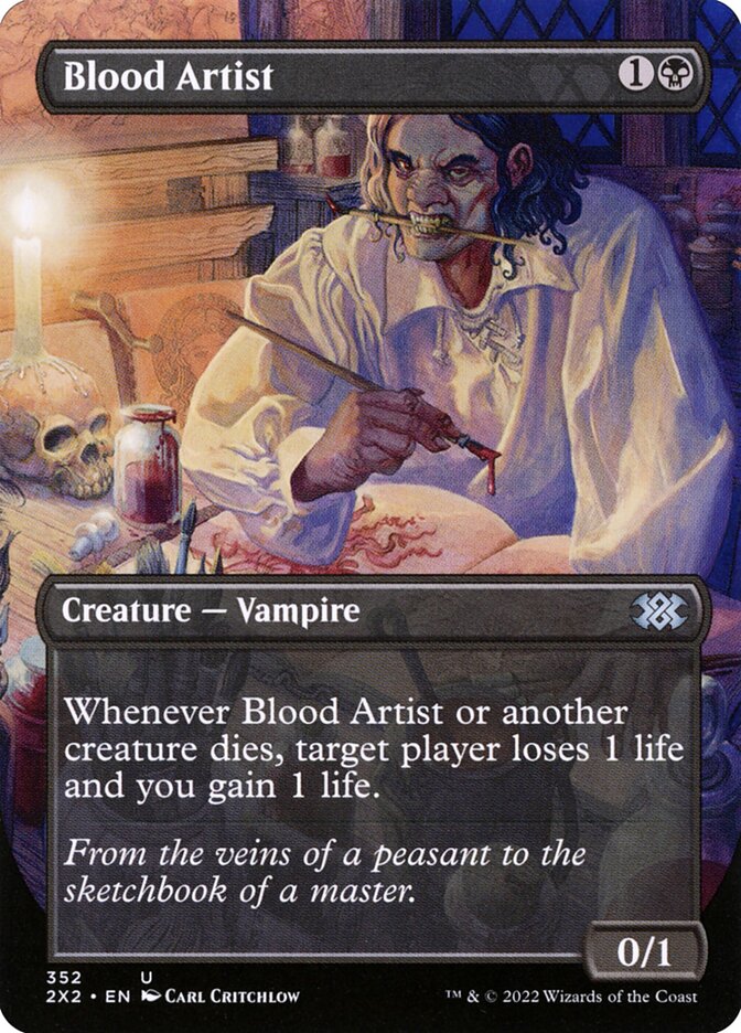 Blood Artist (Double Masters 2022)  - Foil | Good Games North