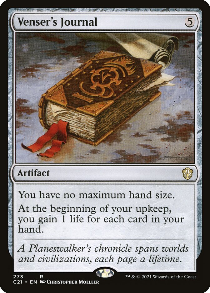 Venser's Journal (Commander 2021)  | Good Games North