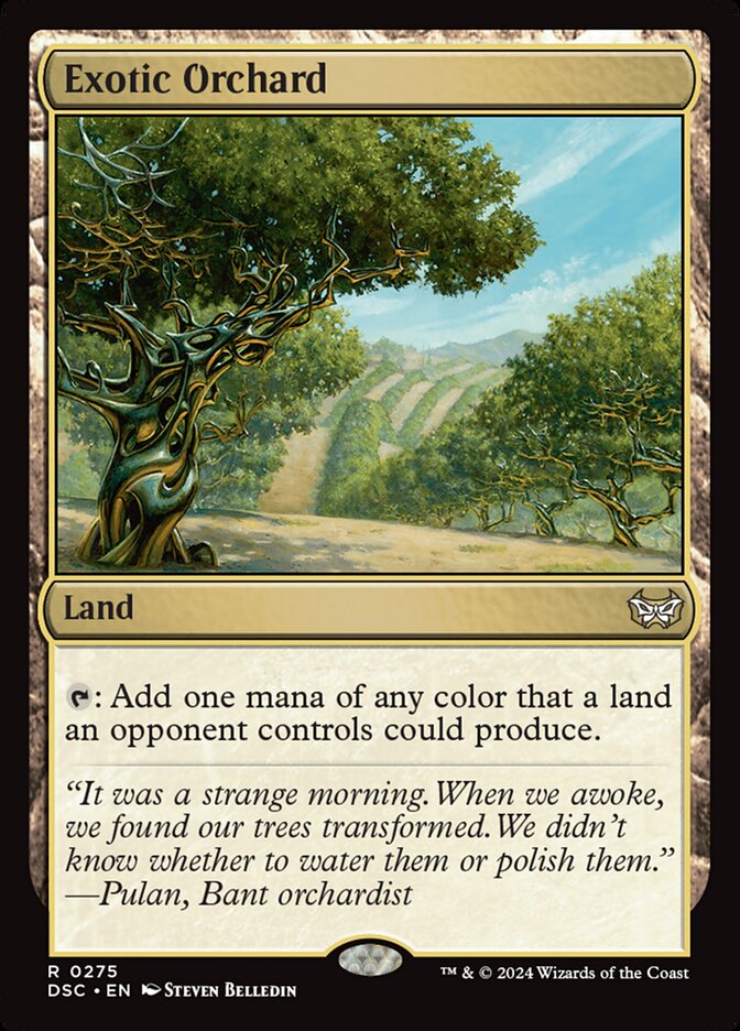 Exotic Orchard (Commander: Duskmourn: House of Horror)  | Good Games North