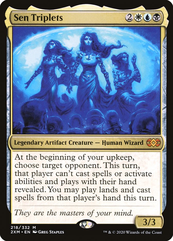 Sen Triplets (Double Masters)  - Foil | Good Games North