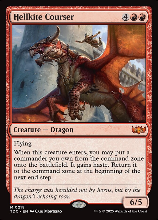 Hellkite Courser (Commander: Tarkir: Dragonstorm)  | Good Games North