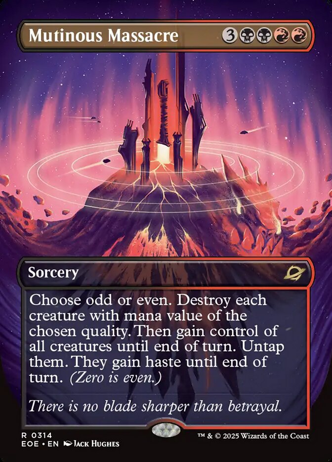 Mutinous Massacre (Edge of Eternities)  - Foil | Good Games North