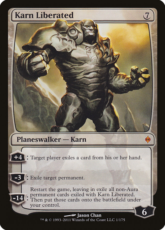 Karn Liberated (New Phyrexia)  - Foil | Good Games North