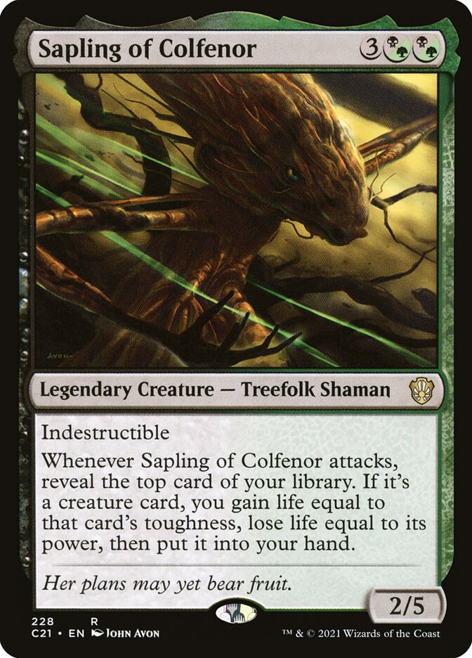 Sapling of Colfenor 228/81 (Commander 2021)  | Good Games North