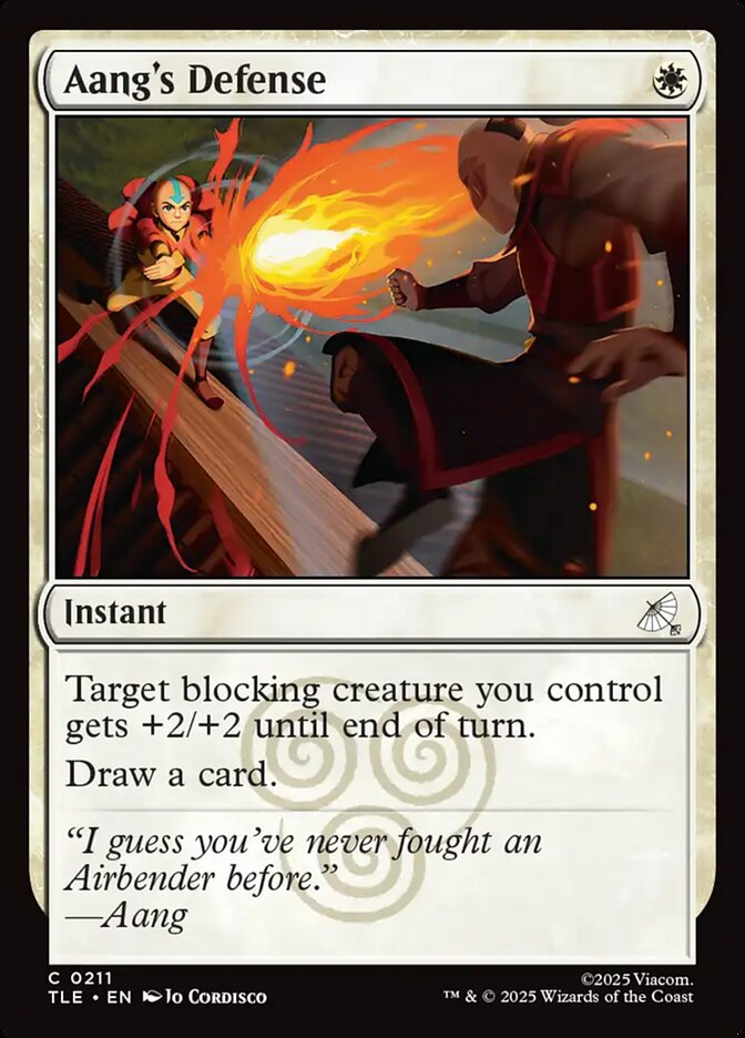 Aang's Defense (Avatar: The Last Airbender: Eternal-Legal)  - Foil | Good Games North
