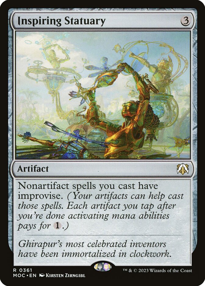 Inspiring Statuary 361 (Commander: March of the Machine)  | Good Games North