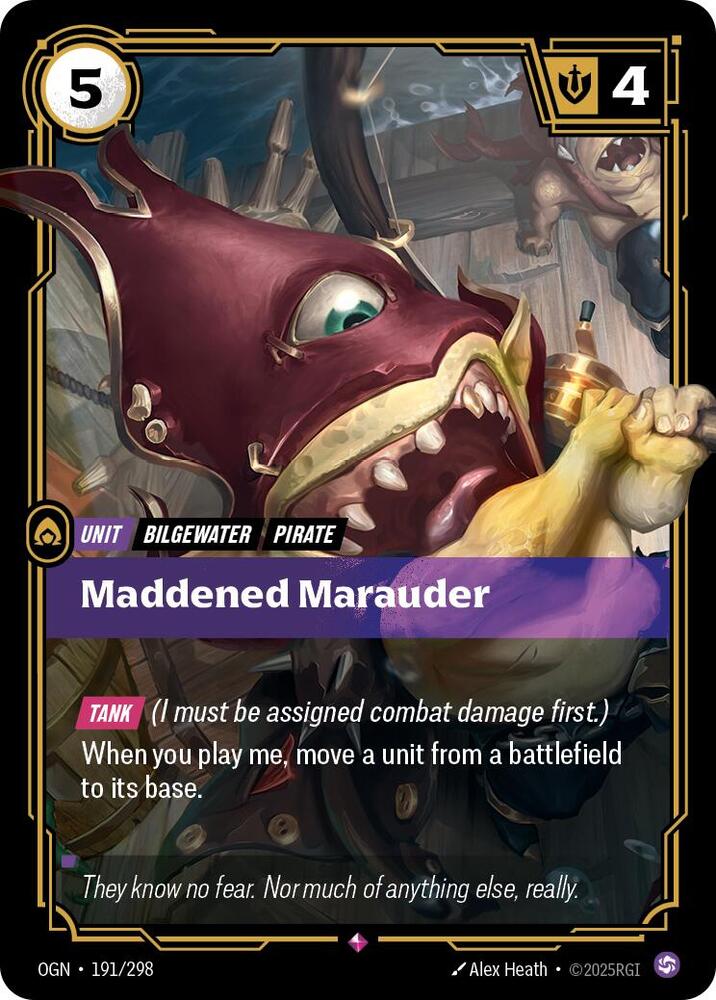 Maddened Marauder 191/298 (Origins)  | Good Games North