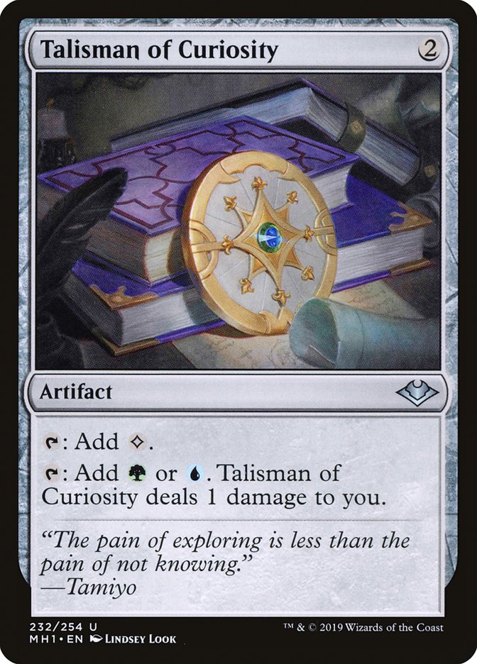 Talisman of Curiosity 232/254 (Modern Horizons)  - Foil | Good Games North