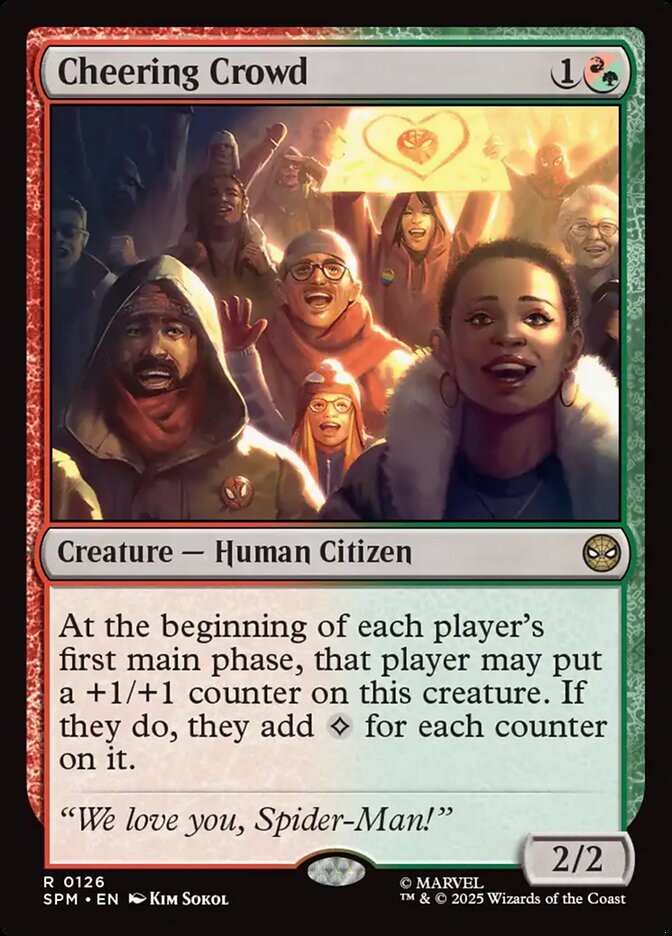 Cheering Crowd (Marvel's Spider-Man)  - Foil | Good Games North