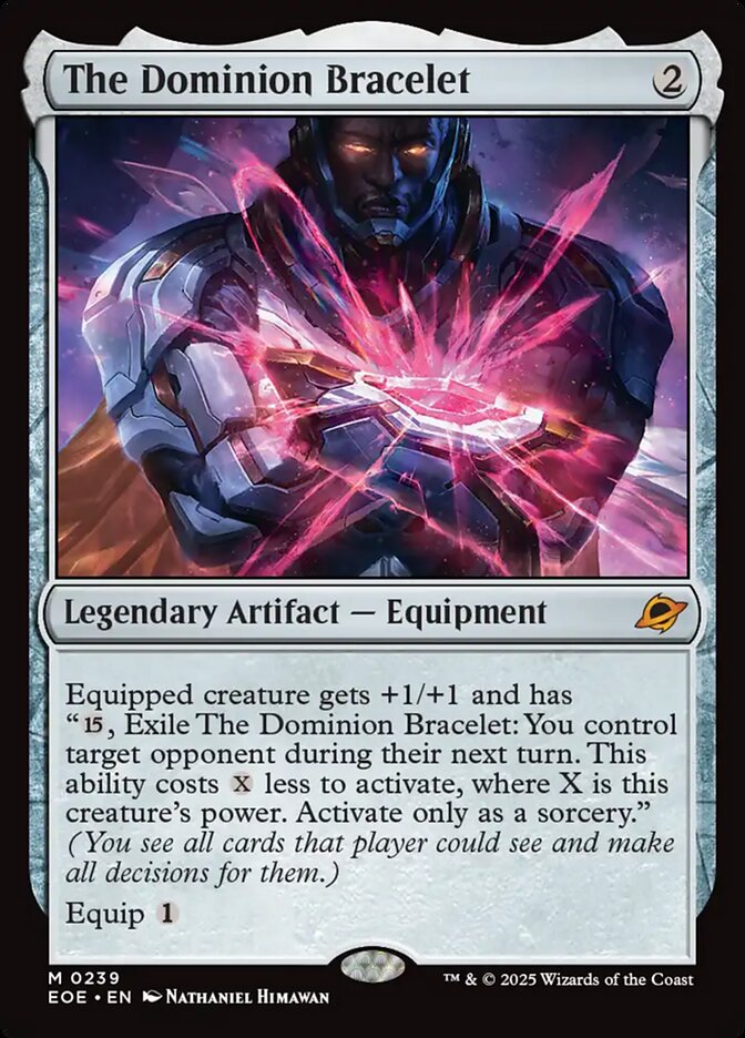 The Dominion Bracelet (Edge of Eternities)  - Foil | Good Games North